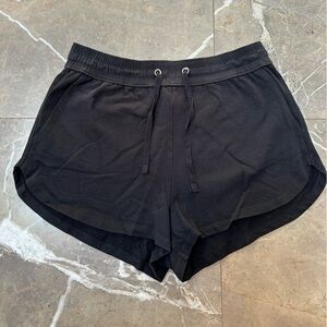H&M Black Drawstring Shorts